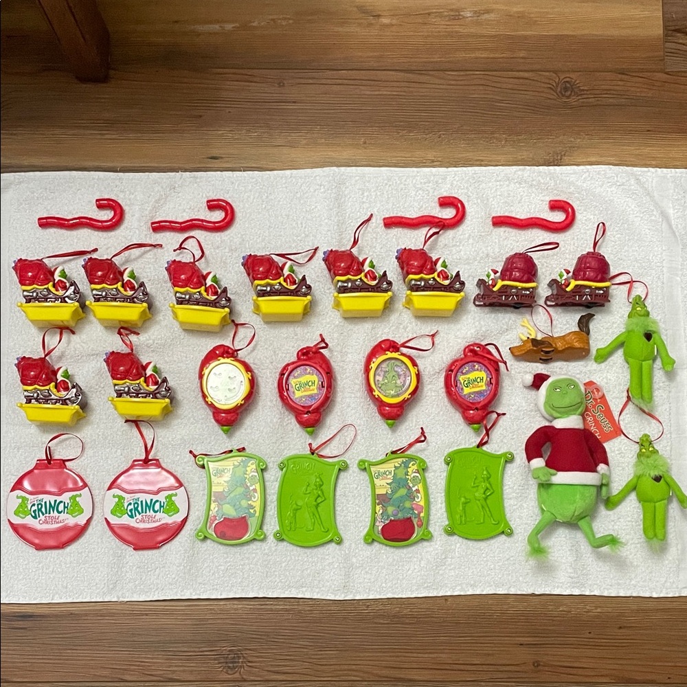 Grinch Christmas Tree Decorations Bundle